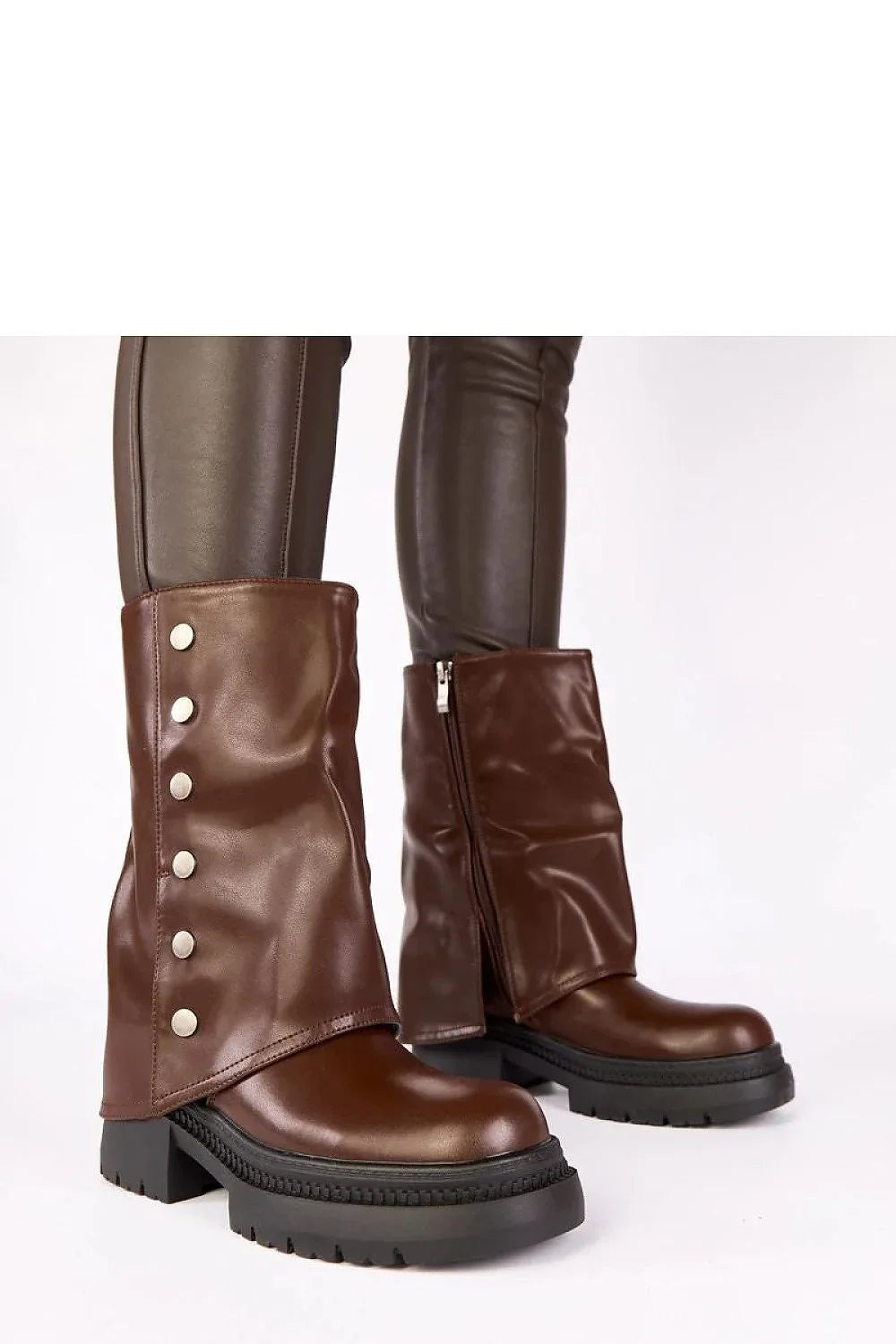 Platform boots Solea brown