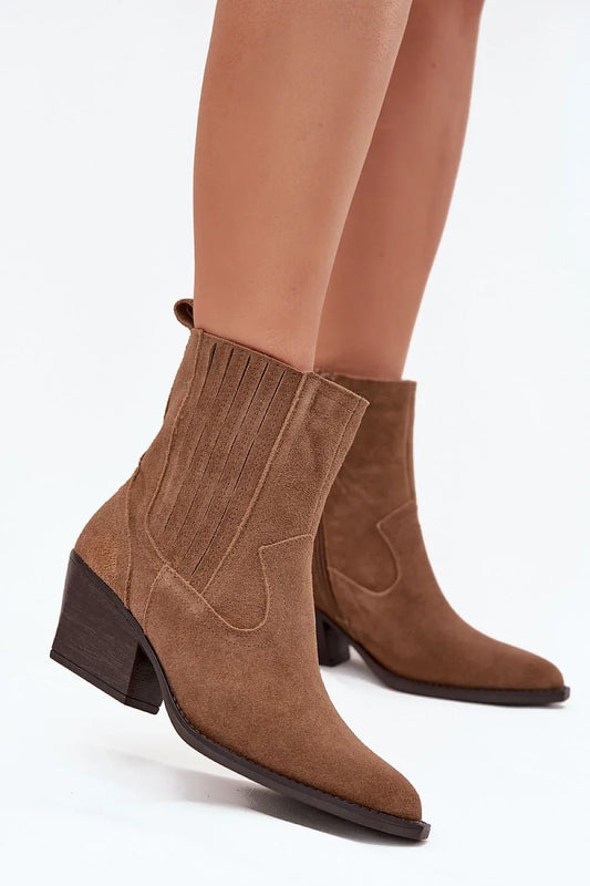 Heel boots Step in style brown