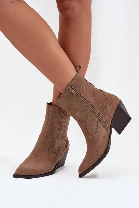 Heel boots Step in style beige