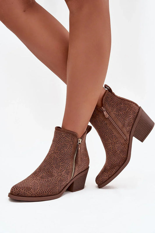 Heel boots Step in style brown
