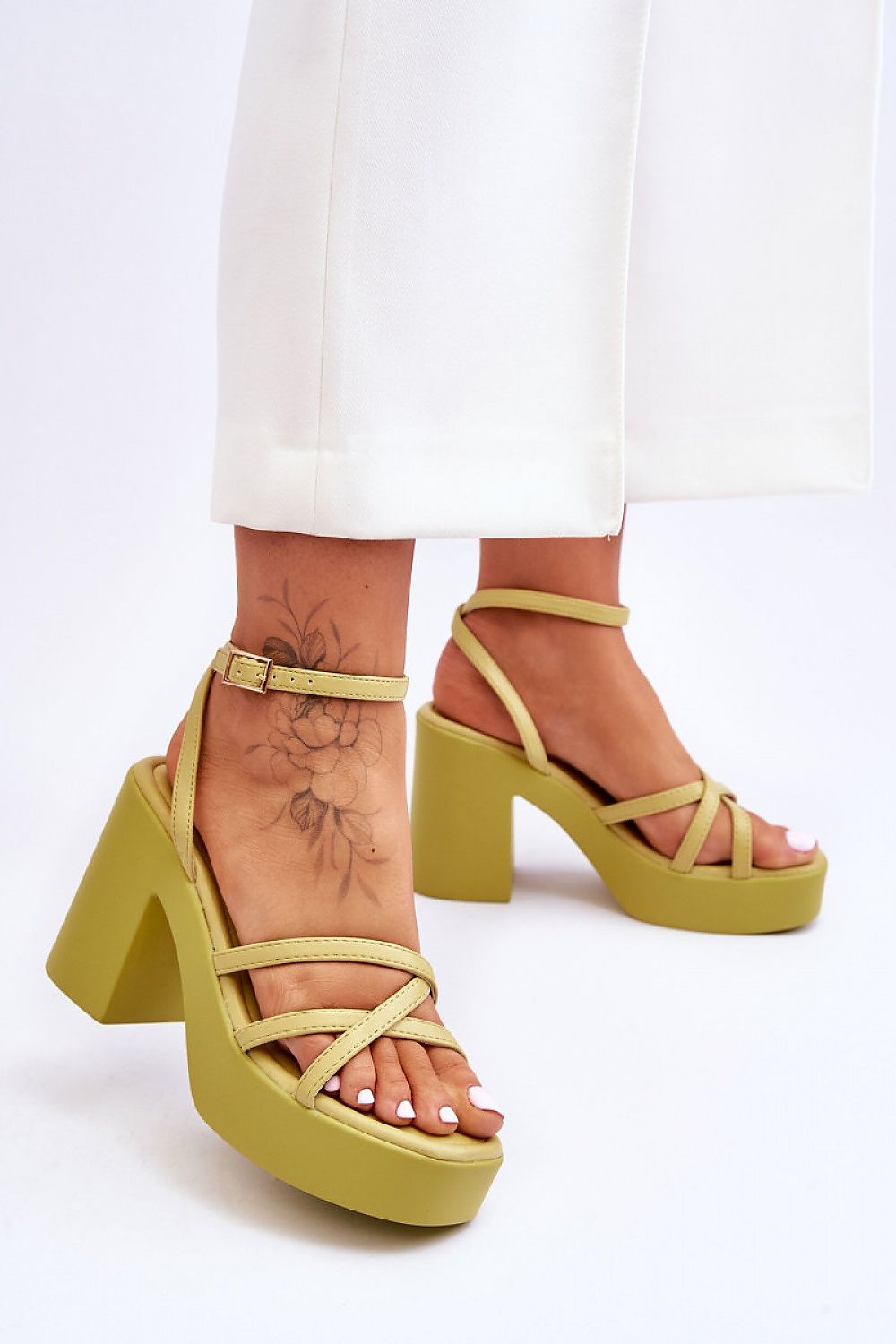  Heel sandals model 180546 Step in style 