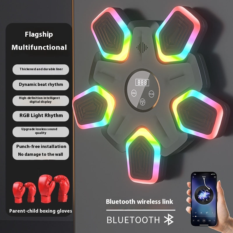 New Smart Bluetooth Music Sports Fitness Machine – Interactive Home Training Boxing Wall Target